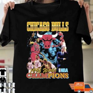Chicago Bulls 1996 World NBA Champions T Shirt