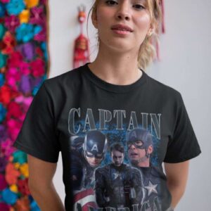 Chris Evans T Shirt Captai Amrica Superheroes