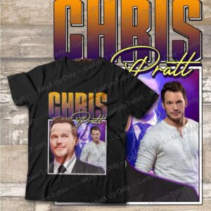 Chris Pratt T Shirt Film Actor Merch