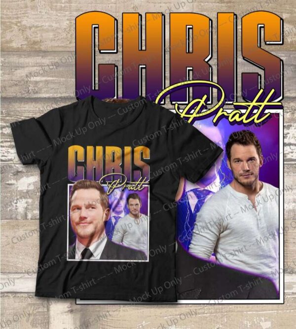 Chris Pratt T Shirt Film Actor Merch