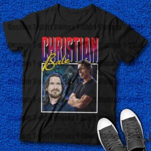 Christian Bale T Shirt Film Actor