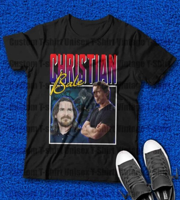 Christian Bale T Shirt Film Actor