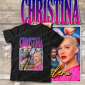 Christina Aguilera T Shirt Music Singer