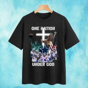 Dallas Cowboys One Nation Under God T Shirt