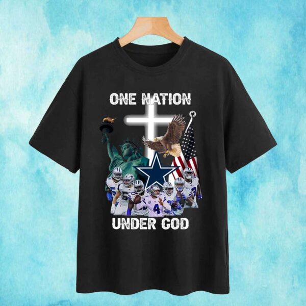 Dallas Cowboys One Nation Under God T Shirt