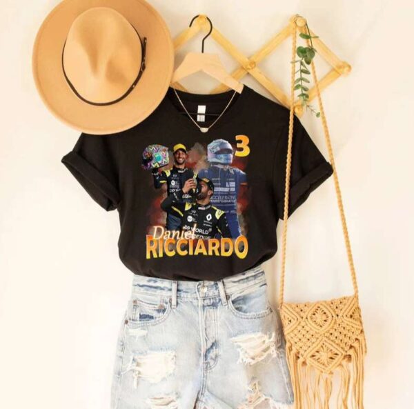 Daniel Ricciardo McLaren Racing Merch T Shirt