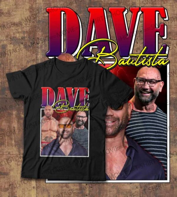Dave Bautista T Shirt Film Actor