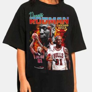 Dennis Rodman Chicago Bulls T Shirt