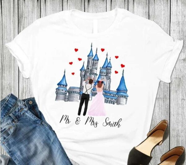 Disney Bride And Groom T Shirt