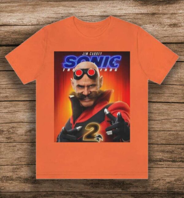 Doctor Robotnik Sonic 2 Movie T Shirt