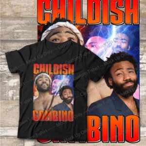Donald Glover T Shirt Film Actor Merch