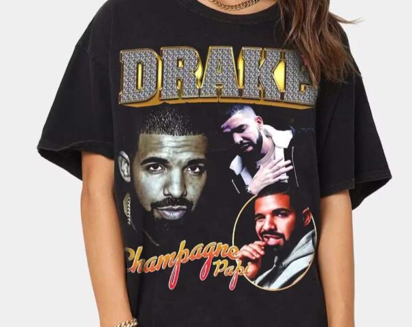 Drake Champagne T Shirt Music Rap