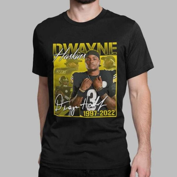 Dwayne Haskins T Shirt Signature Football