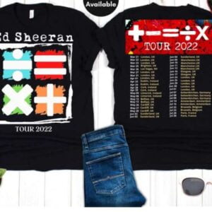 Ed Sheeran 2022 Tour T Shirt