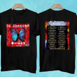 Ed Sheeran The Mathletics Concert Tour 2022 T Shirt