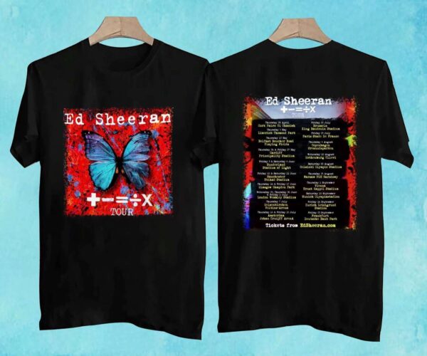 Ed Sheeran The Mathletics Concert Tour 2022 T Shirt