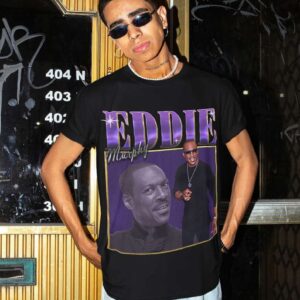 Eddie Murphy Black T Shirt Film Actor