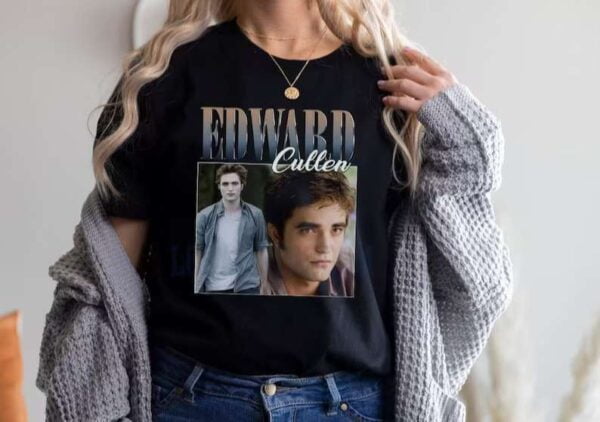 Edward Cullen Robbert Pattinson T Shirt Twilight