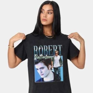 Edward Cullwn Vintage T Shirt Robert Pattinson