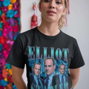 Elliot Stabler Merch T Shirt Law and Order