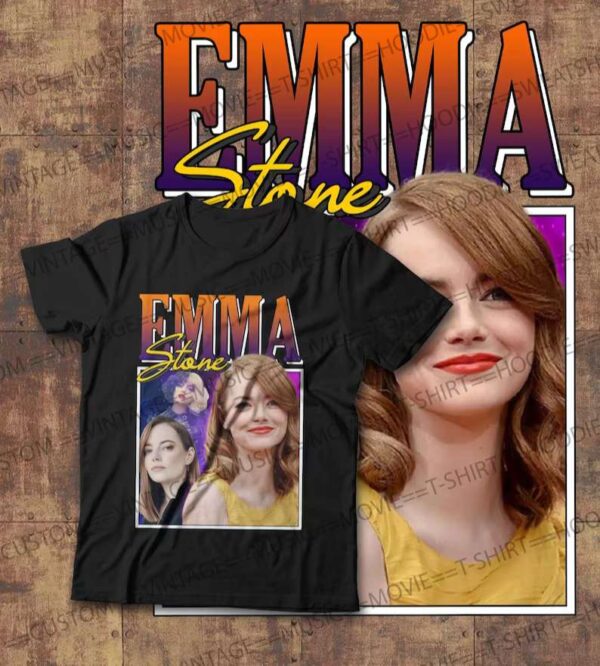 Emma Stone T Shirt Merch Film Actor