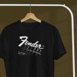 Fender Guitar Head Music T Shirt
