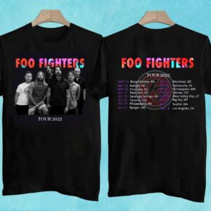 Foo Fighters Tour US Stadium 2022 Merch T Shirt