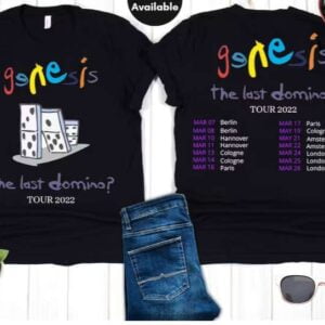 Genesis The Last Domino Tour 2022 Unisex T Shirt Music Band