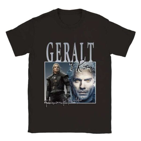 Geralt of Rivia T Shirt Witcher