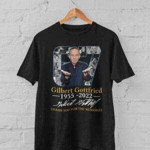 Gilbert Gottfried T Shirt Comedian Signature