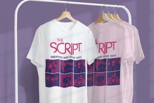 Greatest Hits Tour 2022 The Script T Shirt