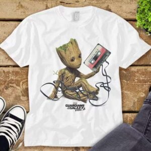 Guardians Of The Galaxy Groot Tape T Shirt