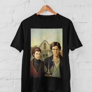 Han Solo And Leia Skywalker Comic T Shirt