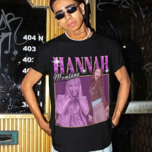 Hannah Montana Music Merch T Shirt Singer