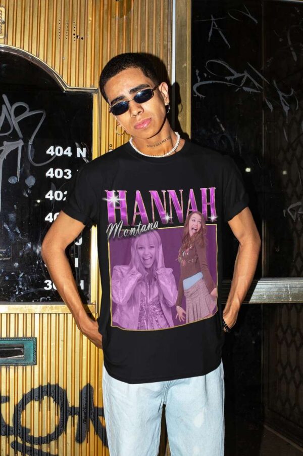 Hannah Montana Music Merch T Shirt Singer