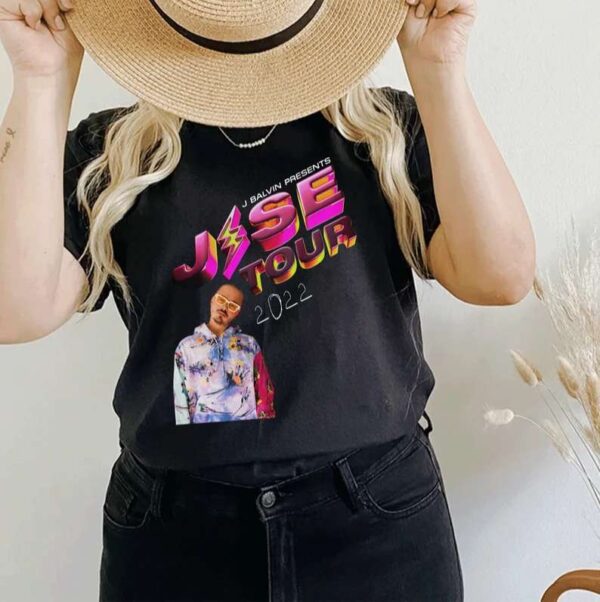 J Balvin Presents Jose Tour 2022 T Shirt