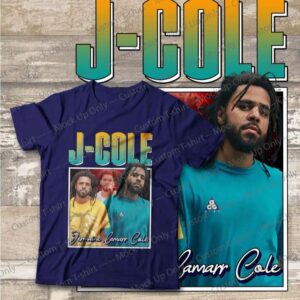 J Cole T Shirt Rapper Music Merch