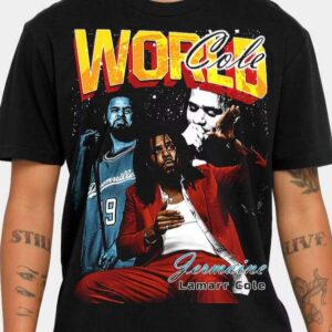 J Cole T Shirt Rapper Music Rap Merch