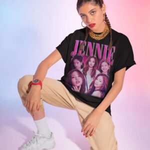 Jennie Blackpink Group Kpop T Shirt