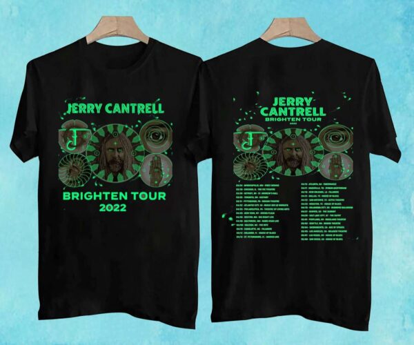 Jerry Cantrell Alice In Chains Announces 2022 North American Solo Tourgn T Shirt