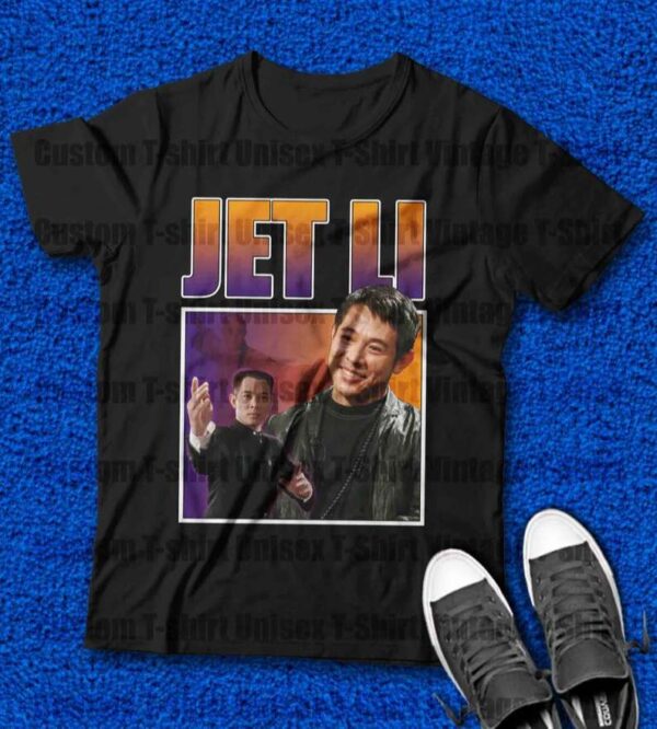Jet Li T Shirt Merch Film Actor
