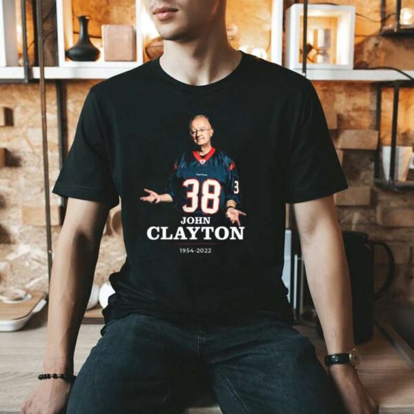 John Clayton T Shirt Hall of Fame Broadcaster