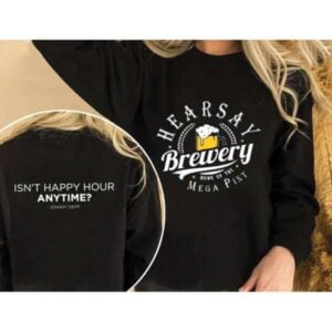 Johnny Depp Hearsay Brewery T Shirt For Fans