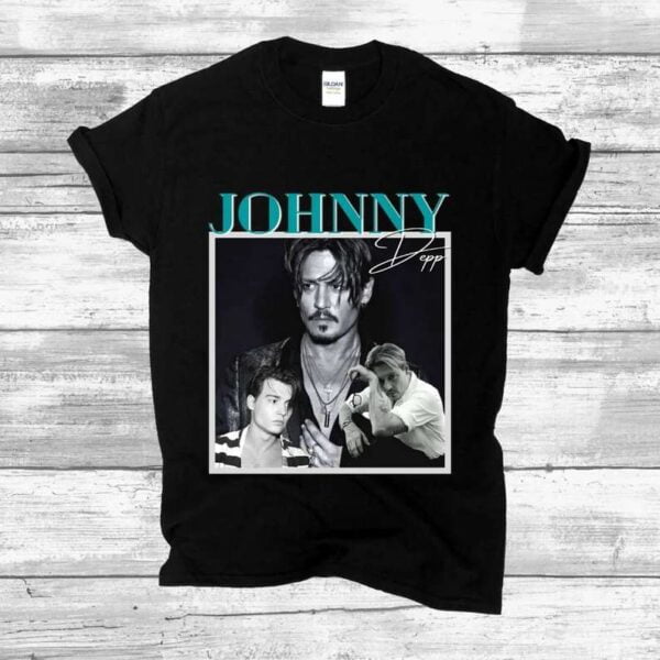 Johnny Depp T Shirt Justice for Johnny