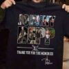 Johnny Depp Thank You For The Memories Signature T Shirt