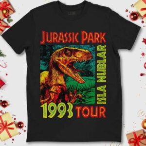 Jurassic Park Isla Nublar 1993 Tour T Shirt