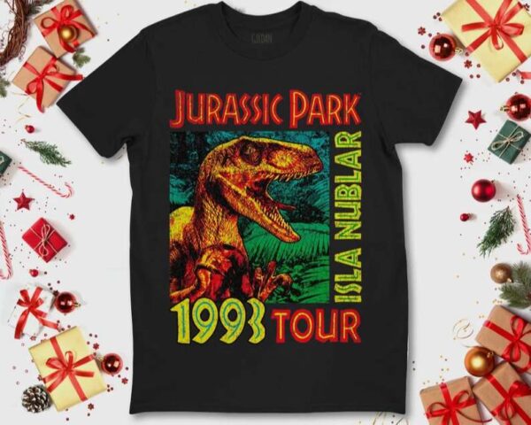 Jurassic Park Isla Nublar 1993 Tour T Shirt