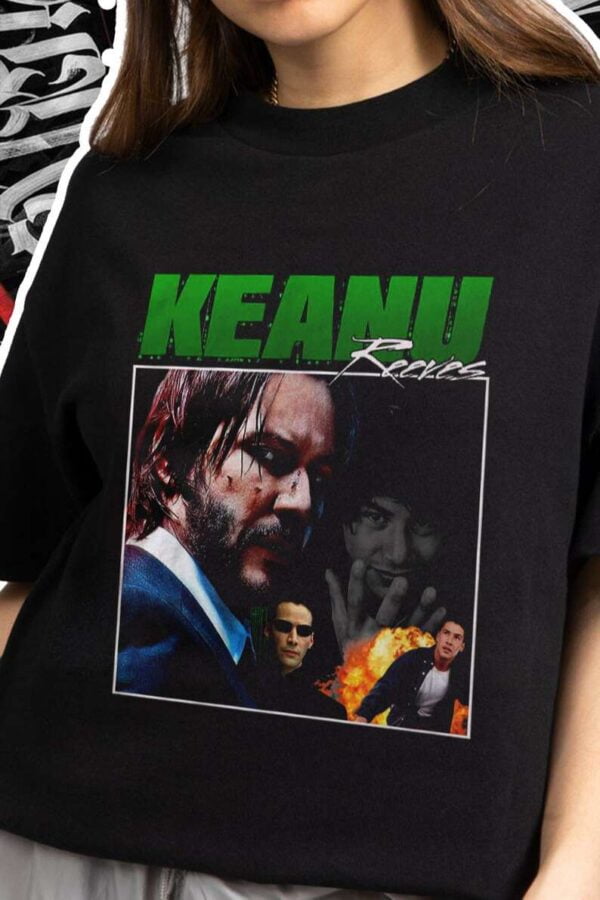 Keanu Reeves Matrix T Shirt Merch