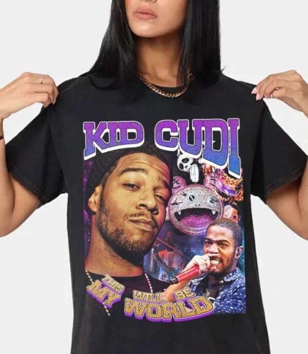 Kid Cudi Rap Music T Shirt Rapper
