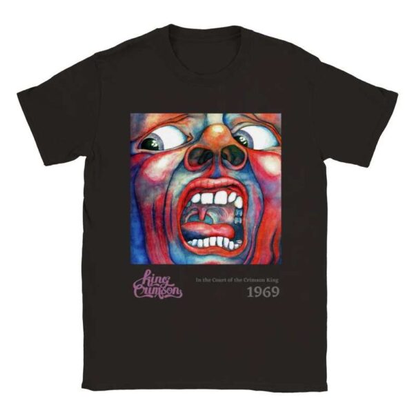 King Crimson T Shirt 1969 In the Court of the Crimson King